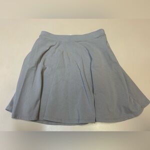 (S) Forever 21 Pastel Grey Skater Skirt